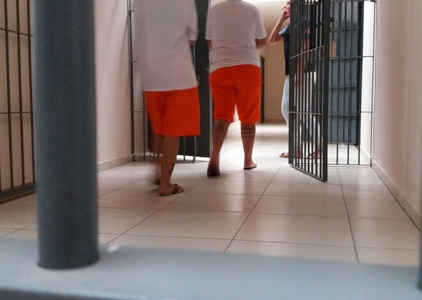 Mutirão carcerário — Foto: Nádia Strate/RBS TV