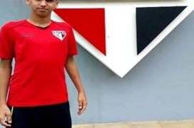 Jovem jogador piauiense assina contrato com o São Paulo Futebol Clube